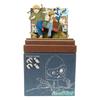 Sankei Studio Ghibli Mini Castle In the Sky Sheeta and Pazu On the Run Paper Craft Laputa - MP07-133
