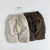 Warm Thick Padded Children Cotton Pants Korean Style Casual Winter Trousers For Boys And Girls