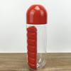 Creative 700ML Water Bottle with Built-In Seven-Day Pill Organizer, Portable & Large Capacity, Two-in-One for Outdoor Use