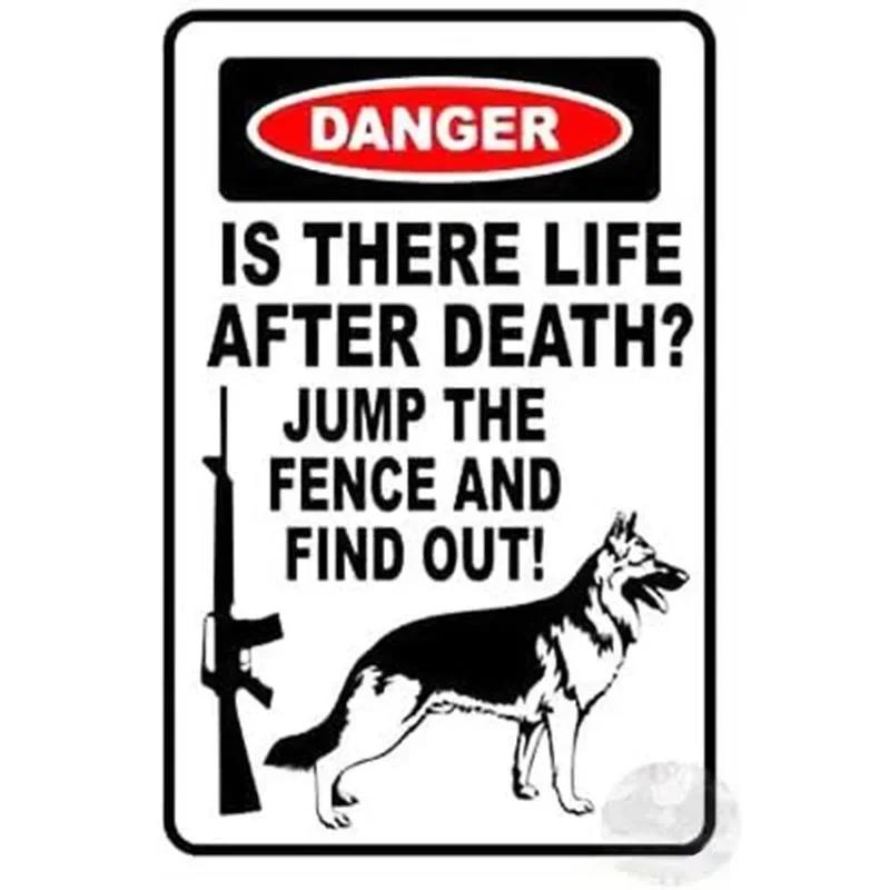 Vintage Danger Warning Metal Tin Signs  Dont Enter Wall Posters Plaque  Iron Painting Decoration for Garage Garden Cafe Club Bar