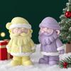 Santa Claus Candle Silicone Mold Christmas Decoration Ornament Resin Mold DIY Craft Handmade Soap Candle Making Xmas Decor Gift
