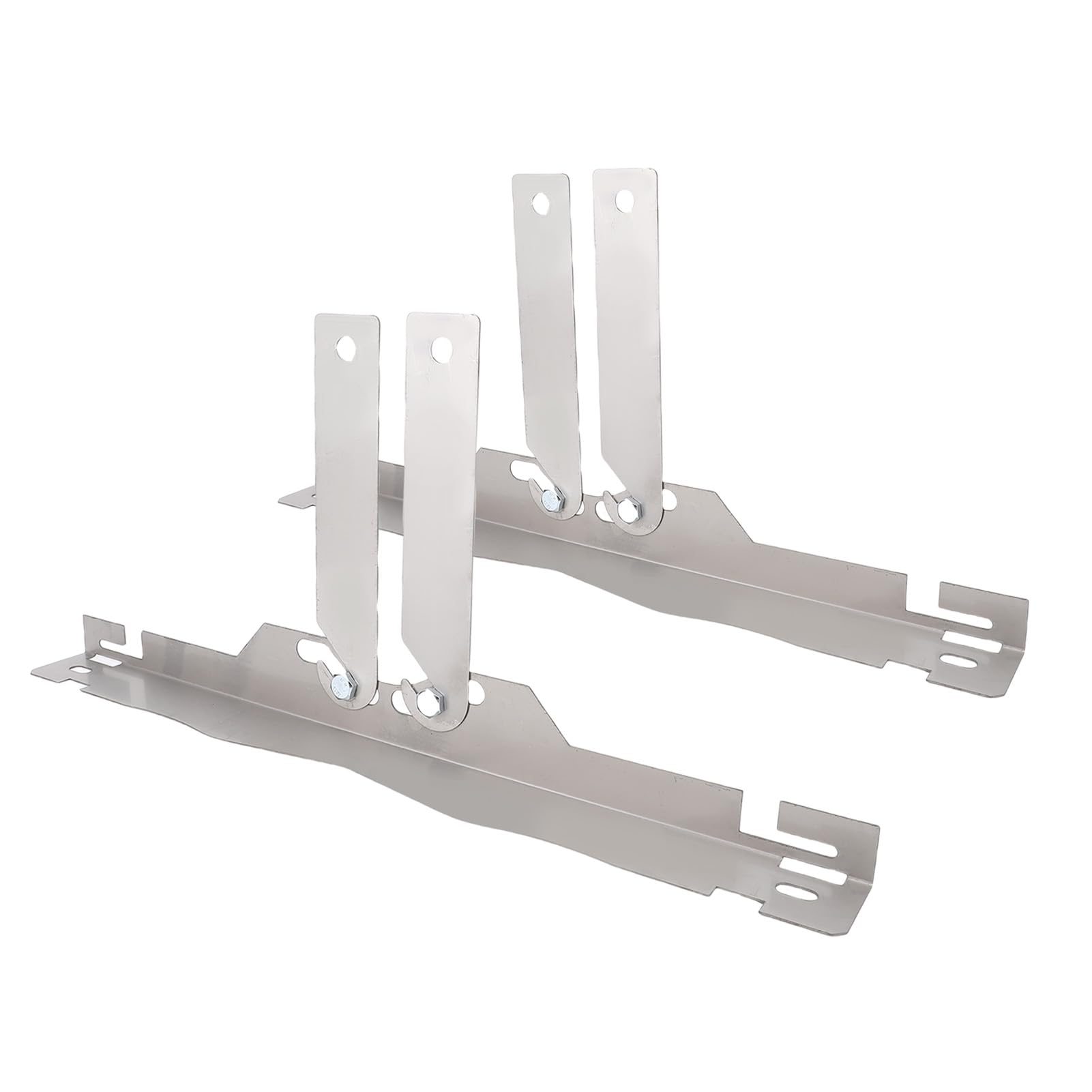 

Пластина для инструмента регулировки развала-схождения с соединительным листом) Точное измерение, Сверхпрочный стальной подносок 2PCS 3 Meter Tape Measure серебряный