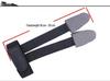 Three-Finger Leather Archery Gloves for Traditional Recurve Bow - Unisex Outdoor Hunting and Sports Shooting