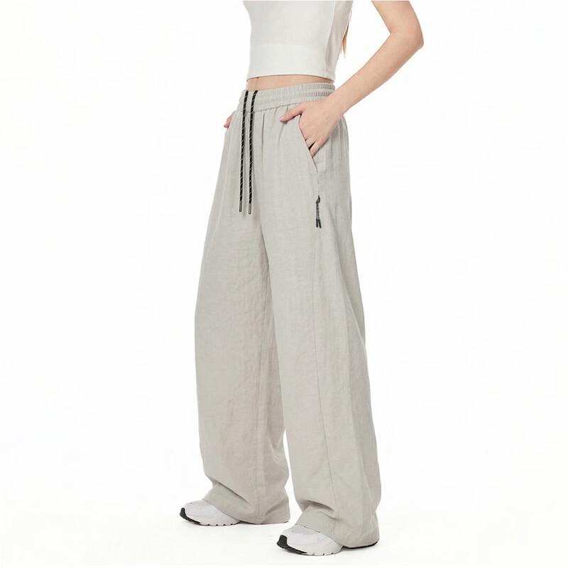 

GOLFCROSS Unisex Lightweight Wide-Leg Casual Pants M