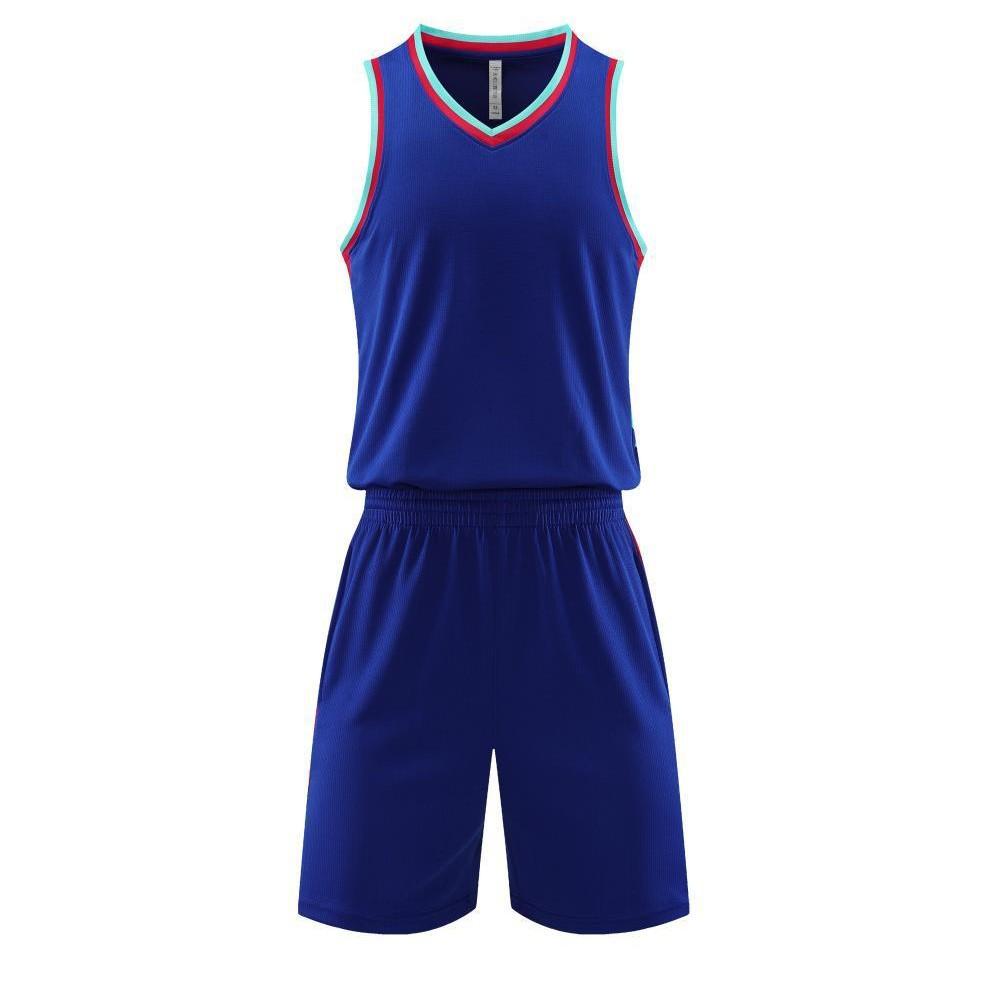 Summer basketball jersey set printing Middle school student game jersey American training jersey vest basketball jersey printing 3XS