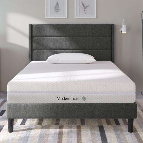 Cold Foam Mattress 7 Zones Comfort Foam Mattress, 20cm High, H3 H2 Mattress 90x200cm Ergonomic Cold Foam Mattress with Handles & Cover Washing Climate