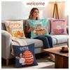 Holiday Easter Cushion Cover 1Pcs Decorative Covers Soft Cushion Case For Sofa Couch Decor 40X40 45X45 Pillowcases