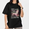 Just A Girl Who Loves Dachshunds Shirt Floral Dog Mom Gift Cute Pet Lover Tee