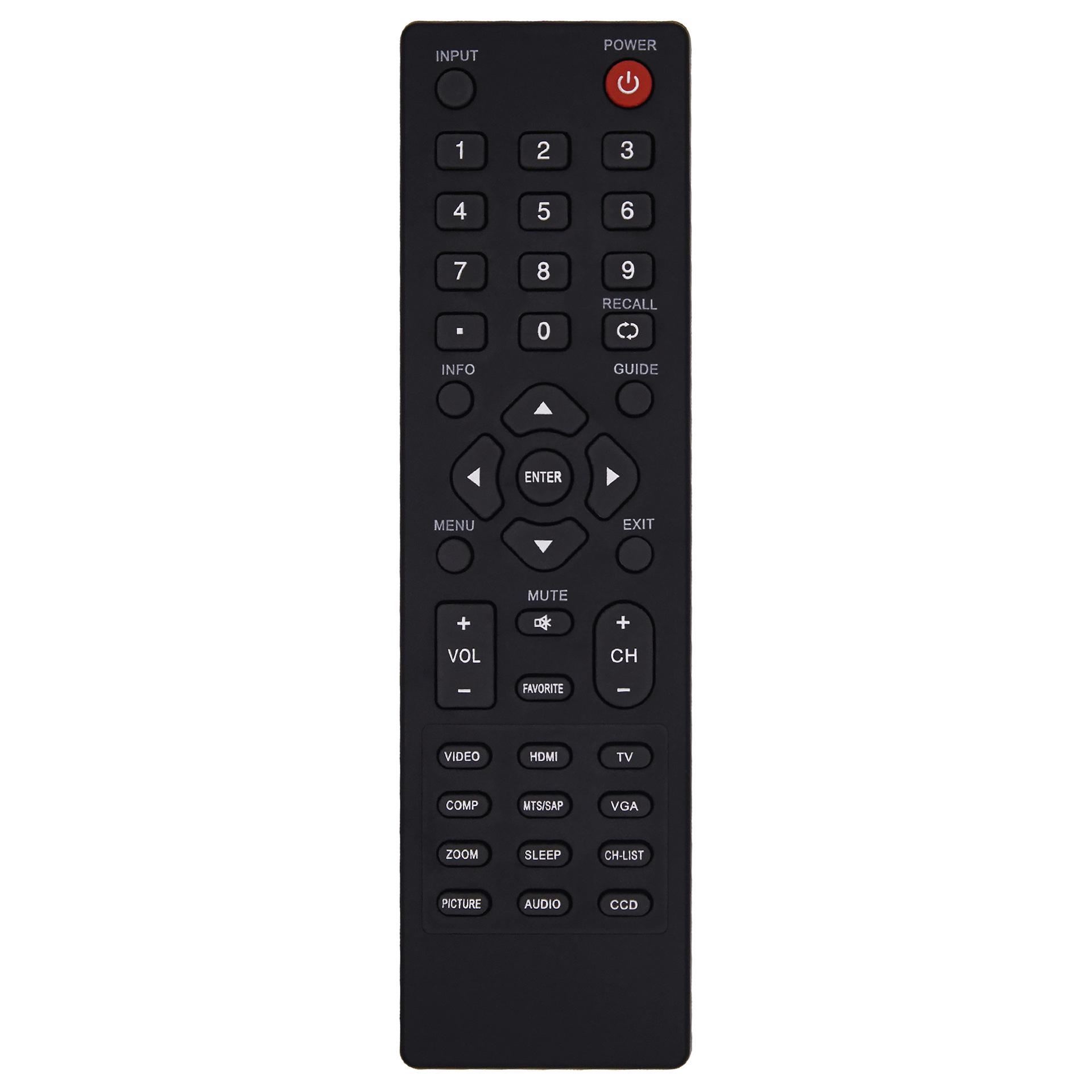 

DX-RC02A-12 Remote Control for Dynex DX-RC02A-12 & DX-RC01A-12 18.2*5*2.5 cm