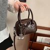 Small bag women's versatile new bow messenger bag women's high-end portable pillow bag