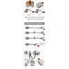 Technical Electronic Building Block MOC Refit Accessories Micro-motor RC Power Functions Parts Creative DIY Car Bricks Kids Toys