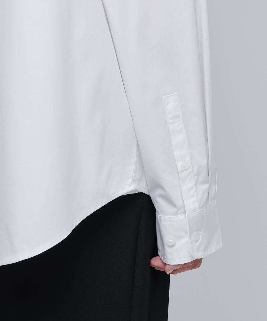 Musinsa Standard Oversized Poplin Shirt [White]