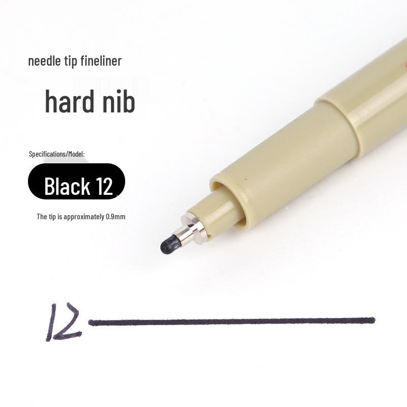 Autumn Figure Waterproof Pen Set for Art, Architectural Design, Manga, and Hand-Drawn Outlining