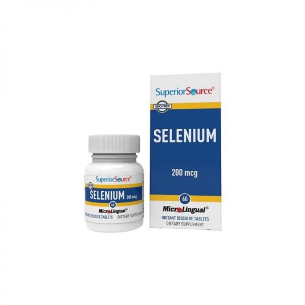 Superior Source Selenium 200 Micrograms 60 Laxatives 1 Pc