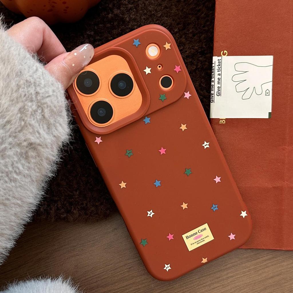 Colorful Star Phone Case for iPhone 16, iPhone 17, and iPhone 17 Pro Max