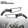 Motorcycle Mirrors Wind Wing Side Rearview Rotate Adjustable Mirrors For Honda YAMAHA MT07 BMW KTM Kawasaki DUKE Accessories