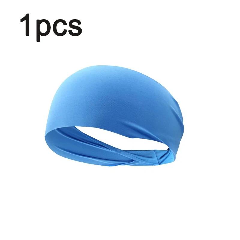 1/3/4/5pcs Elastic Sports Headbands Sweat Absorption Headdress Quick Dry Workout Headband Anti-slip Breathable Sweatbands
