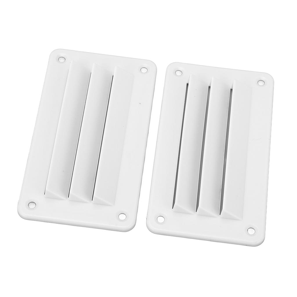 2pcs RV   Vent Louver Professional Bathroom   Ventilation Outlet Grille Louver for Boat Yacht Home