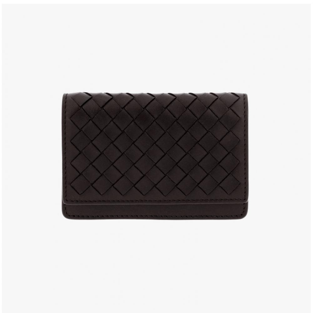 Bottega Veneta 133945 V3un1 2145 Intrecciato Business Card Holder