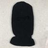 Mehrfarbige Thermomaske Einfarbige Gestrickte Vollgesichtsmaske Outdoor-Aktivitäten
