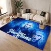 Custom Name Crystal Velvet Rug,Kontra K Comfortable Anti Slip Floor Mat For Room Decoration