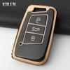 Tpu Car Key Case Cover Shell Fob For Vw Volkseagen Passat B8 Magotan For Skoda Superb A7 Kodiaq Seat Key Protector Accessories