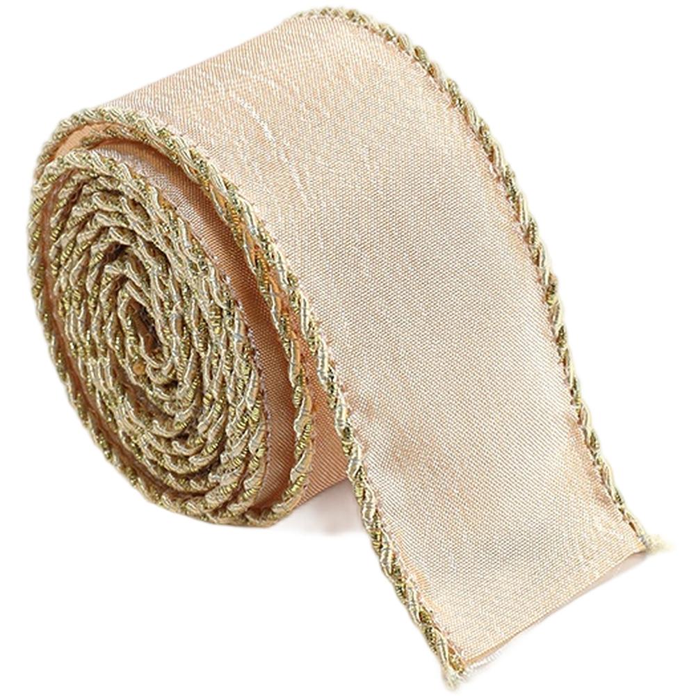 2m Length Christmas Ribbon Satin Bow Wrapping Band Easy To Use