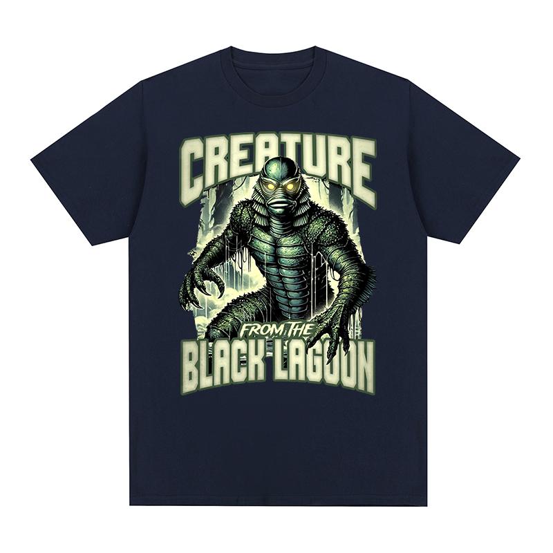 Creature from the Black Lagoon Vintage tshirt Creative Pure Cotton Unisex T shirt New TEE TSHIRT Womens tops