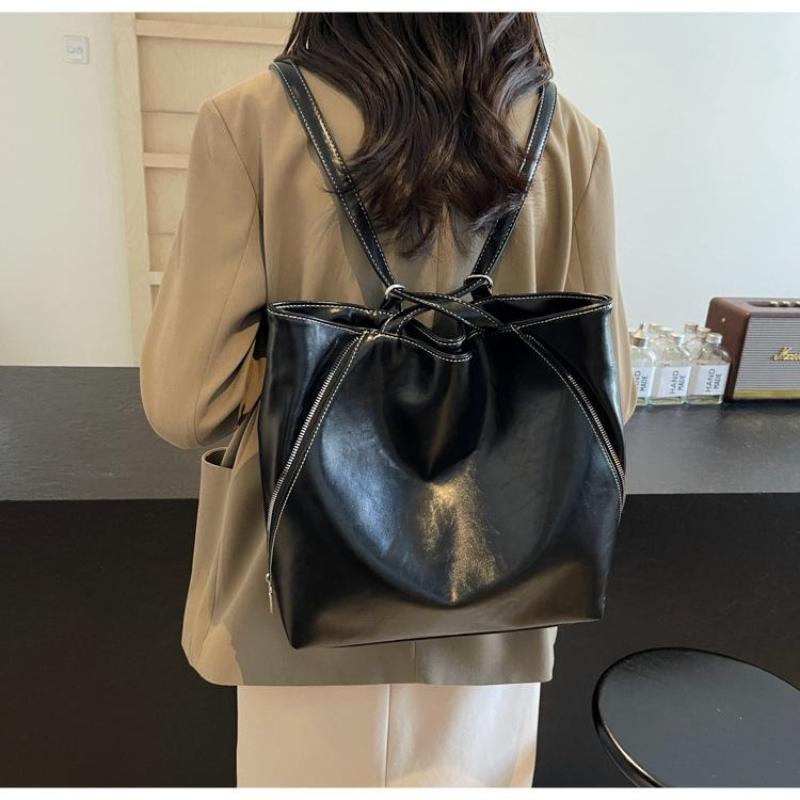 2026 Herbst und Winter Leder Tragetasche Große Kapazität Schultertasche Damen Modische Handtasche