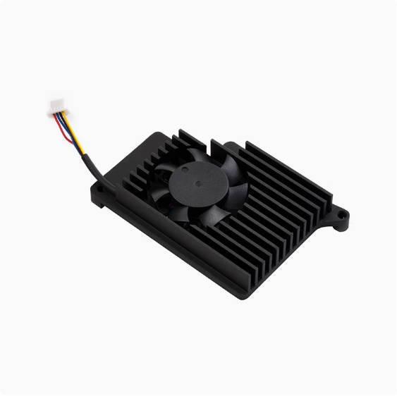 Raspberry Pi 5 Heatsink Fan with Thermal Pad for Active Cooling