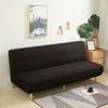 Removable Futon Sofa Cover Elastic Bench Cover Household Armless Sofa Slipcover  Home