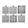 Easy To Use Sticky Note Organizers With Pad Base And Included Stencils For Various Applications Sticky Note Stencil