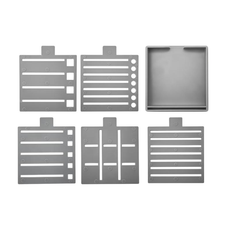 Easy To Use Sticky Note Organizers With Pad Base And Included Stencils For Various Applications Sticky Note Stencil