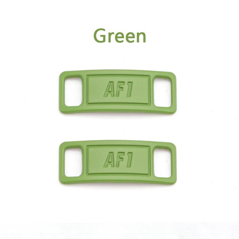 NEW AF1 Diamond Shoe Charms Fashion Laces Buckle Quality Metal Shoelaces Decoration Chapa Air Force Shoes One  Accessories 1Pair