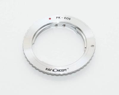 Pentax EOS EF Mount Adapter with Lens Cloth for Full K&F PK-CANON (Not Size) Pk-ef (KFEF)