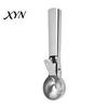 Ball Scooper Ice Cream Fruit Scoop, Stainless Steel with Trigger Non-Slip Handle, Dessert Spoon Heavy Duty Metal Scoop for Balls Rebound