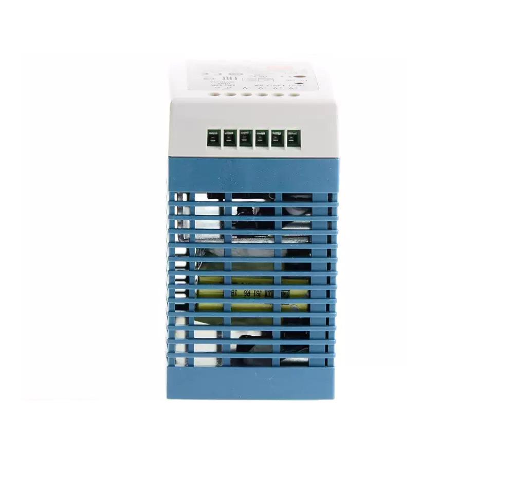 Mean Well MDR-100 DIN Rail 12/24/48V 100W Compact Power Supply, Plastic Case