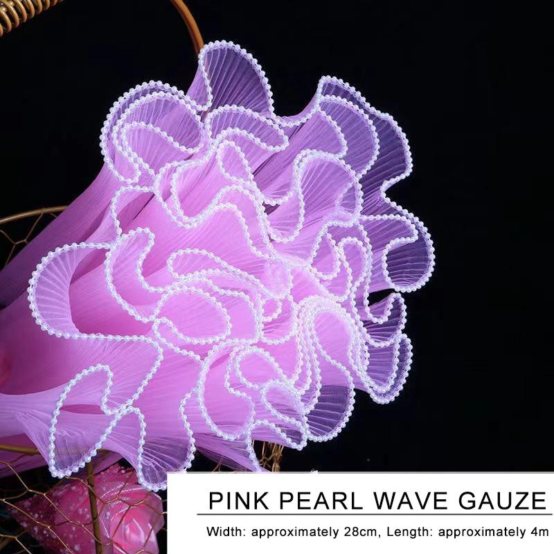 3 Styles Wrapping Paper Flower Arrangement Net Bouquet Packaging Bag