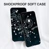 Black Tpu Case For Realme 7i 8i 9 Pro Plus 9i C12 GT Neo2 Narzo 20 30A 50A 50i Zodiac Sign