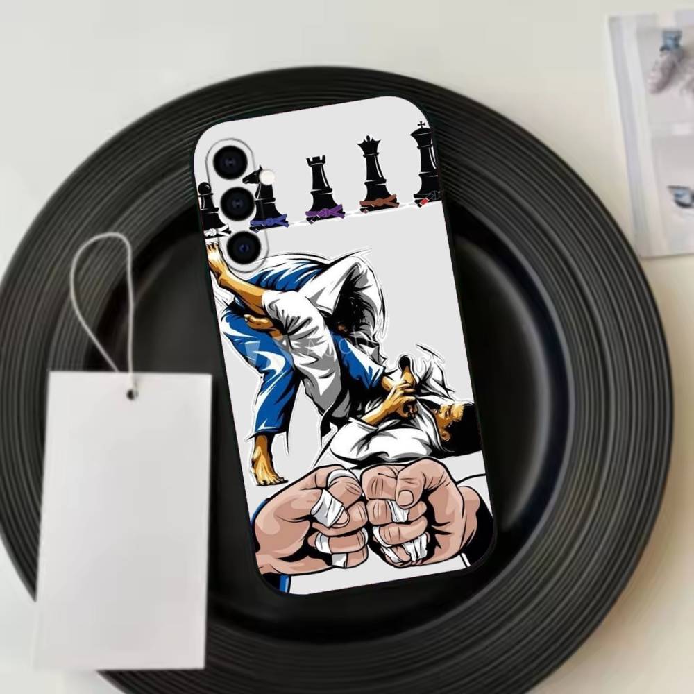 BJJ Brazilian Jiu Jitsu COOL Phone Case Black Silicone Soft For Samsung Galaxy A73,A72,A71,A70,A53,A52,A51