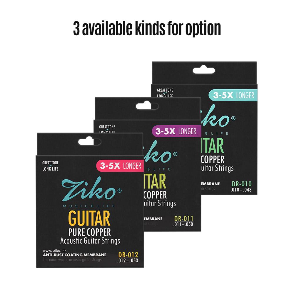 ZIKO DR-012 Струны для акустической гитары — фото 4