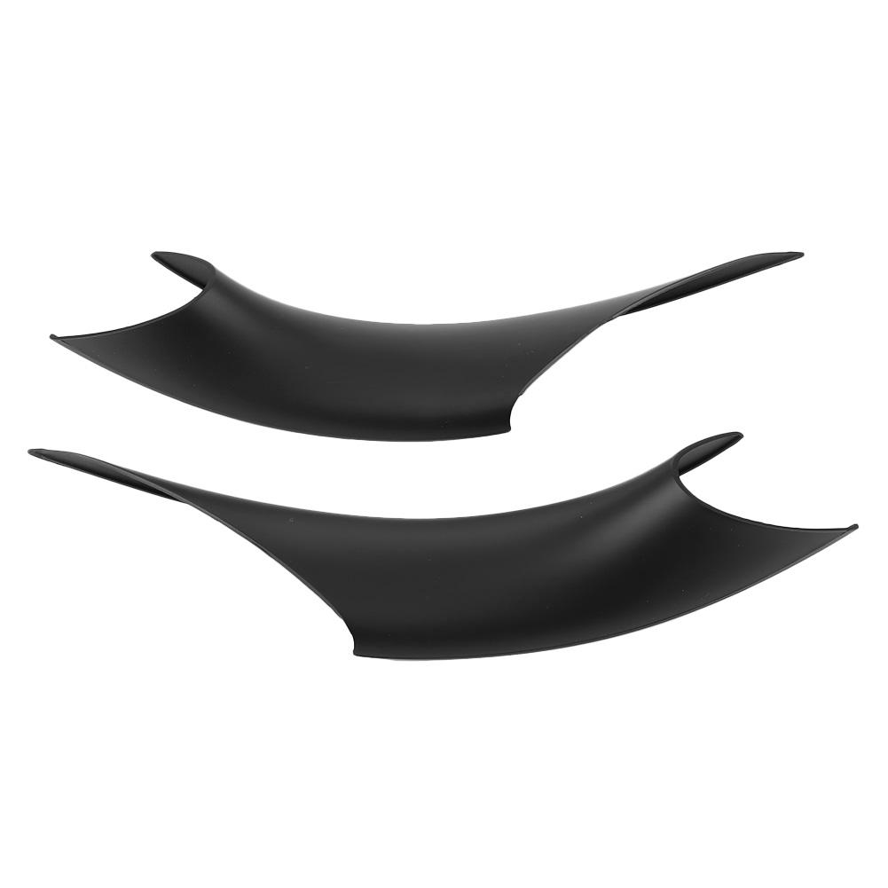 2pcs Car Interior Door Pull Handle Cover Trim Matte Black Fit for 3 Series 4 Series F30 F80 F82 F33