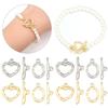 4-5Sets/Lot  Metal OT Clasps Connectors For Bracelet Necklace DIY Toggle Clasps Buckle Jewelry Making Supplies Connectors