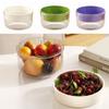 Double Layer Vegetable Washing Basket Large Capacity Drain Basket Fruit Washing Basket  Living Room