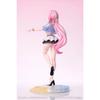 23CM Elysia Figure Anime Honkai Impact 3rd Cute Desktop Swimsuit Beach Model Desktop Toy Gift Collection Ornaments PVC