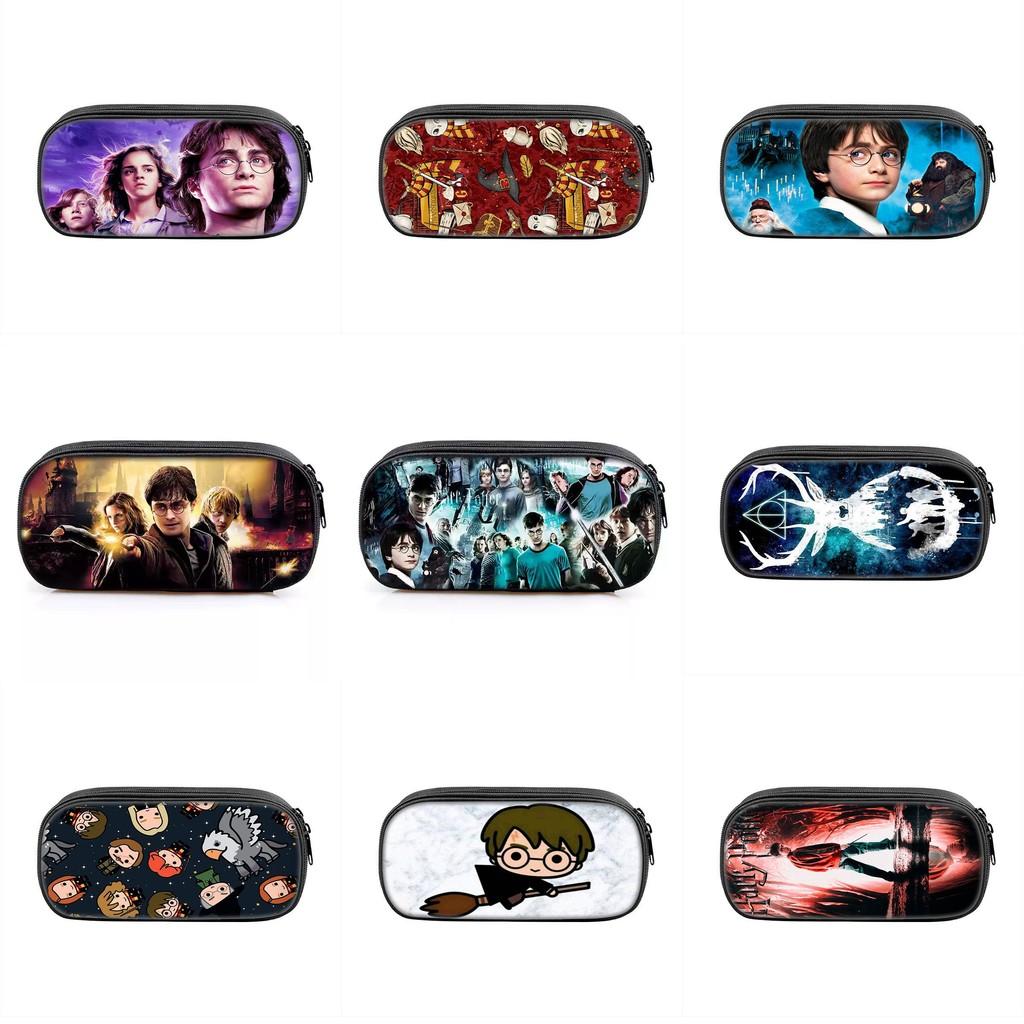 Harry Potter School Stationery Bag With Nylon Material For Students And Gift Use