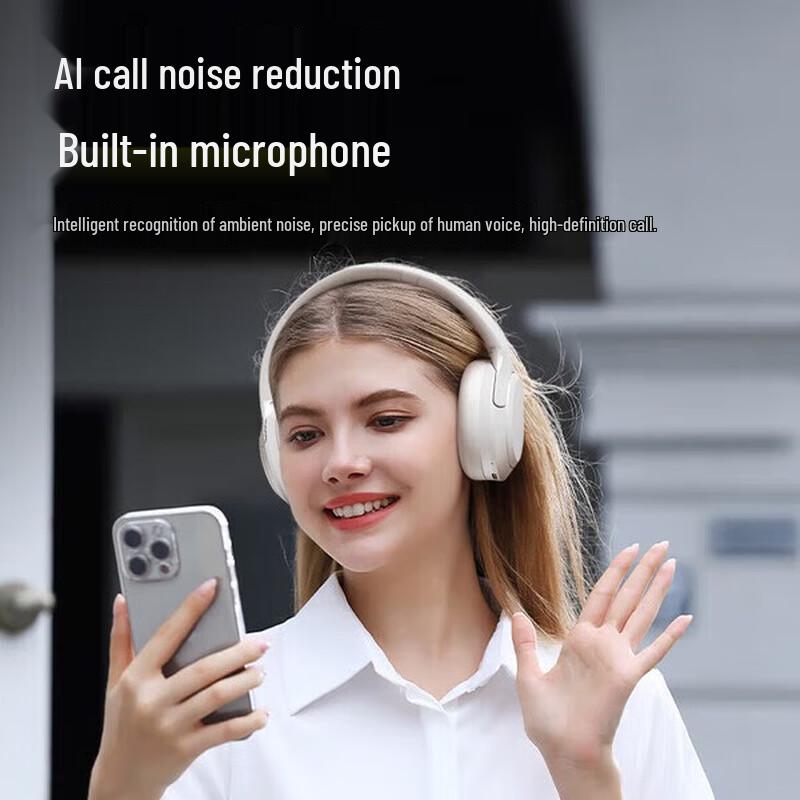 Lenovo ThinkPlus TH53 Wireless Noise-Cancelling Over-Ear Headphones