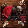 Gothic Undead Skeletondark Fantasy Art NonSlip Rubber Game Playmat For Tabletop Card Game Entertainment Desktop Gaming Sessions