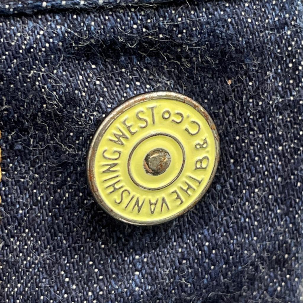 FREEWHEELERS 2411003 507XX 14oz INDIGO DENIM JKT Jacket 44 IndigoUsed