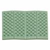 BUNDOK Folding Zabuton Moss Green X Orange BD-514MO 8mm Thick Compact
